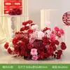 Arranjo de Flores para CasamentoFlores Artificiais para Festas de Aniversário, Decorações de Janela, Palco de Casamento, Decorações de Noivado, Uso Interno e Externo