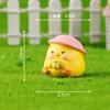 Micro Paisagem Criativa Bonito Chick's Garden Farm DIY Decorações Acessórios Musgo Jardinagem Paisagismo Ornamentos