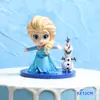 Cartão Floco de Neve para Bolo de Aniversário Bandeirinha de Bolo Plug-in para Bolo Decoração de Bolo Floco de Neve Frozen Pacote com 5