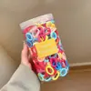 Gomas para el Cabello Estilo Coreano en Lata, 400 Piezas, Anillos de Toalla Plegados de Colores Graduados, Bandas para el Cabello Lisas de Colores Caramelo para Niñas
