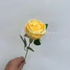 Simulação concubina imperial única rosa diy noiva segurando flores casamento decoração de hotel estrada de casa liderança flores artificiais atacado