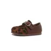 Zapatos Birkenstock para Niñas Moda Comercio Exterior 2026 Otoño Nuevos Estilo Británico Zapatos Casuales para Niña Pequeña Zapatos Individuales Retro para Niños Pequeños