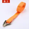 Fabricantes de cinturones de amarre Ningbo cinturón de amarre de carga de 1.5 pulgadas tensor de trinquete tensor fijo para camión