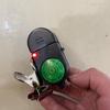 Alarme de Pesca Alarme de Vara de Mar Sino Eletrônico Alarme de Vara de Mar Lâmpada Única Alarme de Vara de Arremesso Equipamento de Pesca