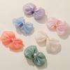 Dulces y Lindos Corazones Femeninos Hilo Perlado Colorido Lazos Accesorios DIY Hechos a Mano Pinzas Pinzas para el Cabello Joyería Accesorios