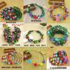 Guirnalda Casual de 6 Hojas Verdes, Accesorios, Diademas, Trenzas Estilo Bosque para el Día del Niño, Accesorios para el Cabello de Eventos, Atracciones