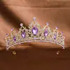 Pinzas para el Cabello de Boda al por Mayor, Tocados de Novia con Cristal, Diademas para Cumpleaños de Niñas