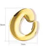 Superficie de Espejo de Cobre Nueva Transfronteriza Colgante de 26 Letras Inglesas Collar Pulsera Pendientes DIY Accesorios Simples Versátiles
