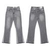 Al por mayor transfronterizo Galería Dept nuevos pantalones vaqueros microcosidos de empalme pintados a mano con costuras de tinta lavada, combinables para hombre