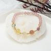 Pulsera de cristal nueva estilo coreano para mujer estilo ins simple personalizado diseño original pulsera de amatista en vivo en línea
