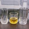 Vaso de Agua con Patrón de Diamante de Vidrio al por Mayor del Fabricante Vaso para Jugo Vaso para Cerveza Vaso para Comedor Diseño Creativo para Hogar Restaurante