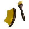 Herramienta de Masaje Natural de Cuerno de Oveja para Ojos y Rostro, Lifting Facial y Gua Sha de Cuerpo Completo