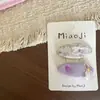 Nuevo Clip para el Cabello Ovalado de Encaje Floral para Niñas, Clip Lateral, Clip para el Flequillo