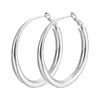 Pendientes de Aro Grandes Versátiles y Simples Pendientes Retro para el Trabajo Pendientes de Aro de Estilo Minimalista para Mujer con un Toque de Lujo