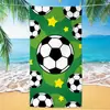 Toalha de Praia Modelo Novo 2026 da Copa do Mundo de Futebol dos Estados Unidos, Canadá e México, Toalha de Banho de Praia de Microfibra, Toalha Estampada de Secagem Rápida