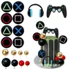 Decoración de Pastel Tema Videojuegos Control de Juego Auriculares Mango Decoraciones Fiesta de Cumpleaños para Hombres Transfronterizo