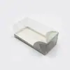 Rollo de Pastel 27cm Transparente Rectangular Tira Larga Tipo Cajón Embalaje Horneado West Point Rollo Suizo Caja de Embalaje