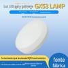 Fonte de Luz LED Lâmpada Gx53 Luz de Armário Luz de Teto Fonte de Luz Gx53 Plástico 9W12W Vitrine LED Joias Super Brilhante