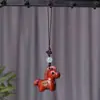 Nuevo Colgante Llavero Caballo Zodiaco Chino de Madera Diseño Creativo DIY Colgante para Teléfono de Caballo