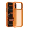 Adecuado para iPhone17Promax Funda para Teléfono Móvil con Sensación de Piel Apple Air Funda Frosted Dos en Uno Anti-Caídas