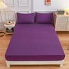 Funda de almohada de color liso individual dormitorio de estudiante lijado cómoda transpirable funda de almohada transfronteriza funda de almohada hotel al por mayor