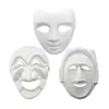 Máscara de Polpa de Papel Branca Nova para DIY Transfronteiriça, Máscara Pintada à Mão, Materiais Didáticos para Jardim de Infância, Máscara de Polpa de Papel, Máscara com Desenho
