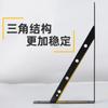 Soporte triangular engrosado para colgar en la pared de apoyo, soporte de placa en capas, soporte de trípode en forma de L en ángulo recto
