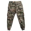 Nuevos pantalones de trabajo de primavera y otoño, pantalones de camuflaje para hombre, nuevos pantalones jogger casuales, cómodos con bolsillos grandes, corte ligeramente holgado, pantalones largos