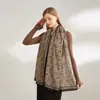Lenço Longo Fino de Camélia para Mães, Comércio Exterior Transfronteiriço, Proteção para o Pescoço, Lenço Quente e de Alta Qualidade, Xale para Proteção Solar Venda por Atacado