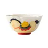 Colección de juego de té de cerámica pintado a mano con engobe: gaiwan, tetera, taza de maestro, taza de degustación, soporte para tetera, taza de café