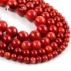Promoção de Ano Novo série vermelha pedra natural vidro calcedônia jade contas soltas pulseira colar semiacabado atacado