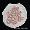 Acrílico Transparente Pó de Cebola Peachy Love Beads Pulseira DIY Feita à Mão Chaveiro para Pendurar no Carro Acessórios de Joias com Contas