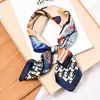 Pañuelo cuadrado pequeño de 70 cm para mujer, bufanda nueva de primavera y otoño, versátil, regalo para madre, bufanda práctica, a la moda, de alta gama