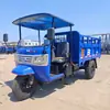 Shifeng Fengjun No. 1 Triciclo Diésel de Exportación Camión Volquete Hidráulico Vehículo de Transporte Agrícola Exclusivamente para Comercio Exterior Africano