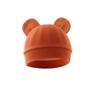 2024 Estilo Comercio Exterior Sombrero para Bebé Infantil Sombrero para Recién Nacido Capa Única Color Sólido Primavera Otoño Sombrero con Orejas de Mickey Lindo
