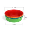 Vasos de Pigmento para Pintar de Niños de Jardín de Infancia Suministros de Arte para Estudiantes de Primaria Paleta de Plástico Tazón para Mezclar Colores Acuarela Gouache Plato para Porcionar
