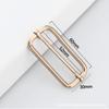 Fabricantes em estoque saco de ajuste de cinto fivela puxar núcleo fivela de metal fivela de saco Fivela japonesa fivela quadrada fivela de hardware fivela uma variedade de opcional