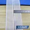 Banda elástica de nailon de malla hueca tejida de alta elasticidad en blanco y negro para ceñir la cintura de forma invisible, accesorios decorativos para ropa, zapatos y sombreros