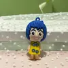 Direto da fábrica desenhos animados criativos equipe secreta de serviço boneca de borracha macia PVC chaveiro boneca acessórios pequenos enfeites atacado