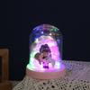 Regalo de San Valentín Cubierta de Vidrio Adornos de Escritorio Regalo Creativo de Confesión Manualidades Decoraciones de Luz Nocturna Venta al por Mayor