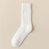 Calcetines Grues Forrados de Polar para Hombre en Otoño e Invierno, Calcetines Cálidos Cepillados, Calcetines Largos de Felpa de Color Sólido para Hombre de Invierno, Calcetines de Media Pantorrilla