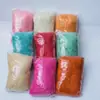 Relleno de caja de regalo de hierba raffia cáñamo seda color relleno para lugar de boda escena de festival diseño relleno de cáñamo seda venta al por mayor