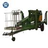 Plataforma de mantenimiento de altura con brazo curvo para exteriores 20 m remolque elevador de brazo plegable 18 m elevador de altura con brazo curvo