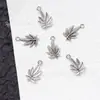 Colgante de espiga de trigo recortada de 23x13.5 mm, aleación vintage, accesorio para manualidades, collar, llavero, accesorio para joyería, venta al por mayor