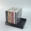 Caixa de Armazenamento de Discos de CD Suporte de Exibição 12 Peças Álbum de Armazenamento de Discos de CD para Desktop DVD Exibição de CD