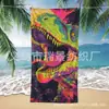 Toalla de Playa Impresa Digitalmente de Venta Caliente Transfronteriza, Toalla de Baño de Microfibra, Secado Rápido, Absorbente de Agua, Toalla de Playa para Viajes de Surf