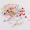 Gradiente de Color Flor de la Mañana Vidrio Cuentas Sueltas DIY Hecho a Mano Casero Pulsera Collar Joyería con Cuentas Material Accesorios Pequeños