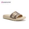 LUOFU Luo Fu 2024 Nuevas Pantuflas de Verano para Mujer, Moda para el Hogar, Interiores, Antideslizantes, Resistentes al Desgaste, Sandalias de Baño para Baño