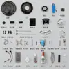Novo Kit de Materiais Artesanais DIY Borboleta Mecânica Alto-falante Bluetooth Borboleta Mecânica Luz Noturna Presente para Namorada Item Padrão