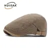 Gorra clásica de espiga para hombre, gorra de béisbol cálida con forro de forro polar para otoño e invierno, boina retro británica para mujer